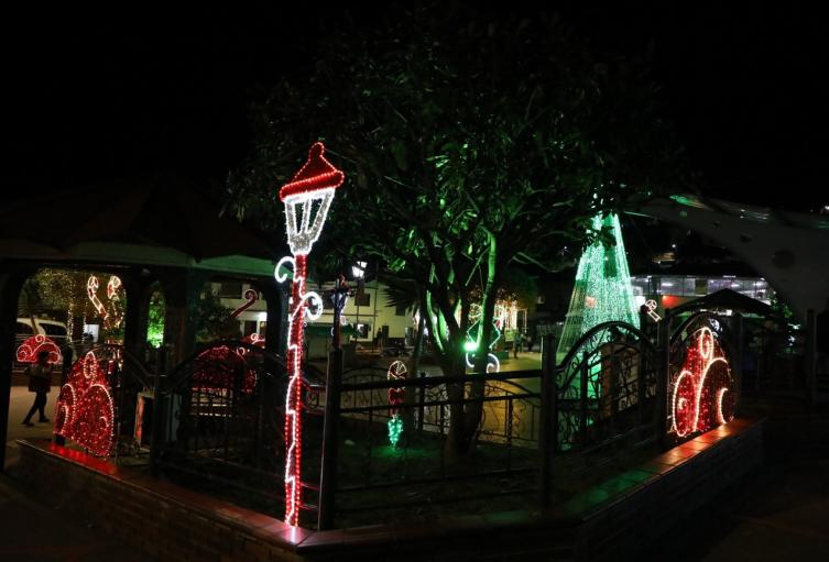 Más de un millón de luces fueron instaladas.