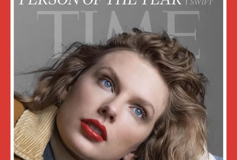 Taylor Swift en la portada de la revista TIME