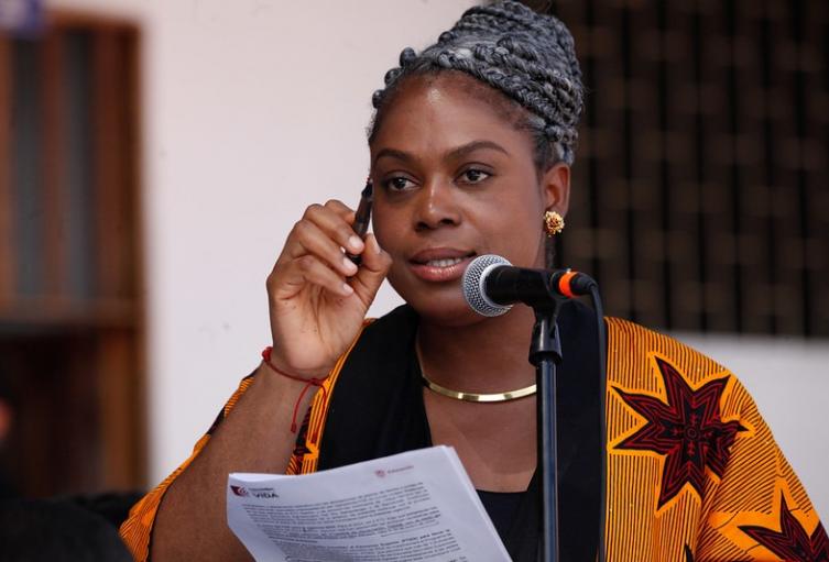 Ministra de Educación, Aurora Vergara