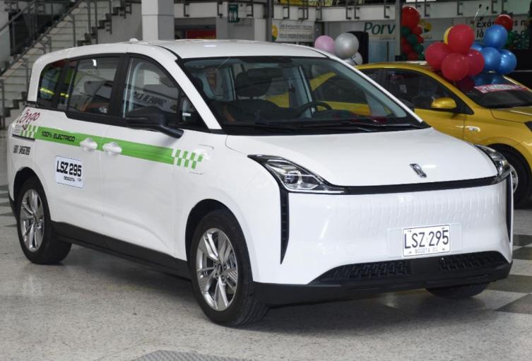 Taxis eléctricos en Bogotá 