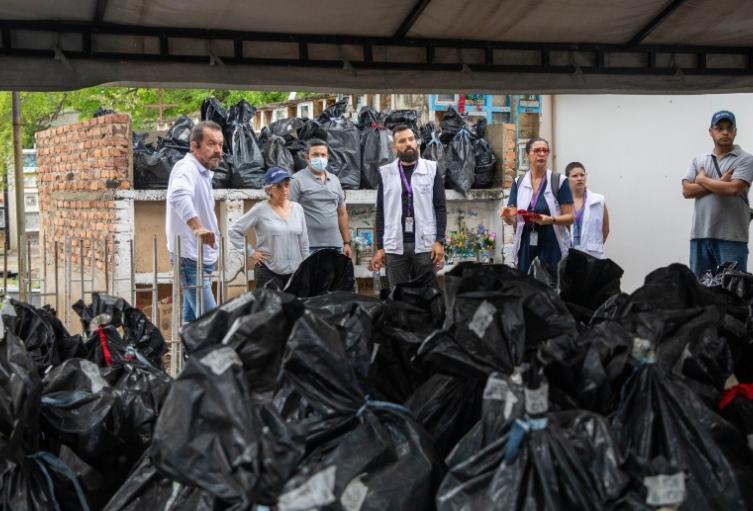 sexta intervención al Cementerio Central de Cúcuta por parte del JEP y las Unidad de búsqueda de personas desaparecidas
