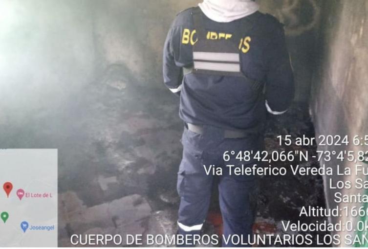 Explosión de gas en vivienda 
