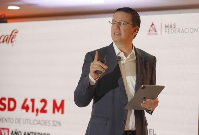 gerente general de la Federación Nacional de Cafeteros (FNC), Germán Bahamón