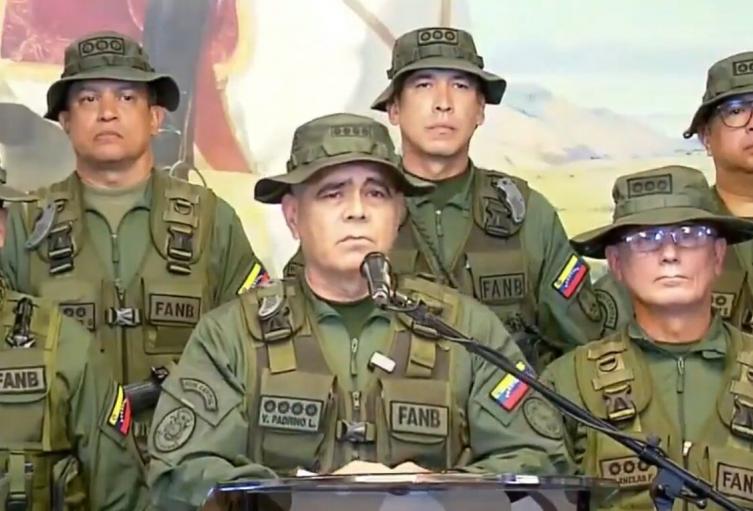 Vladimir Padrino, ministro de Defensa de Venezuela