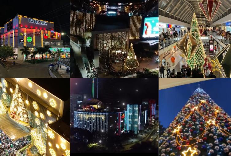 Empezó la temporada de navidad en los centros comerciales de Bucaramanga