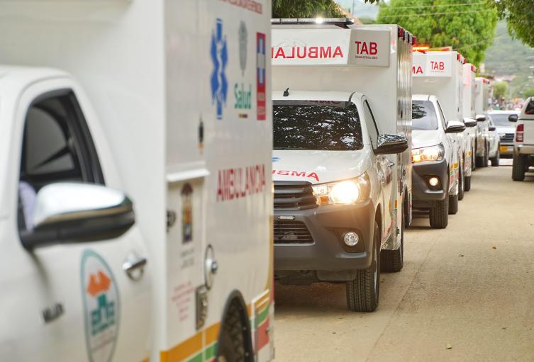 Ambulancias en Bolívar