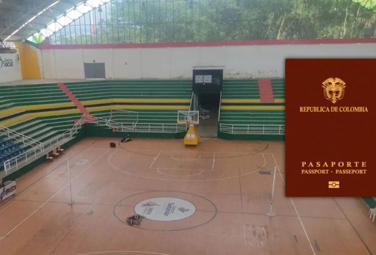 Coliseo Vicente Díaz Romero - Bucaramanga (Pasaportes)