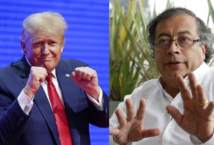 Trump y Petro