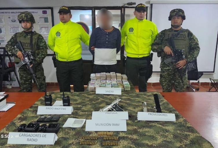 Capturan a integrante del ELN