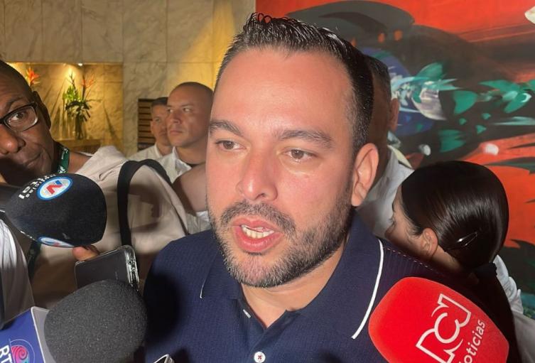 Declaraciones a medios de comunicación en Cartagena