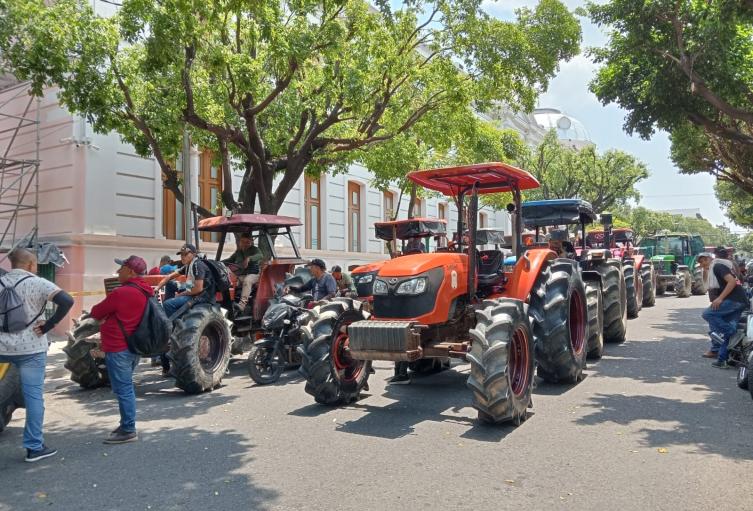 Protesta de arroceros en Norte de Santander