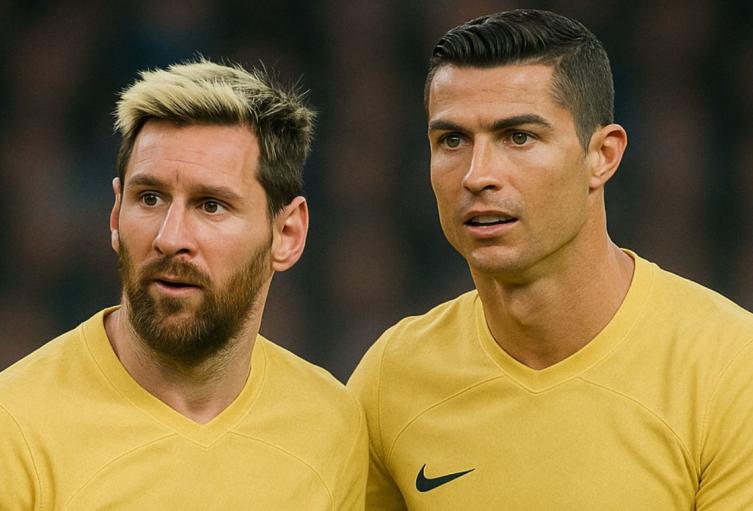 Lionel Messi y Cristiano Ronaldo Lionel Messi y Cristiano Ronaldo