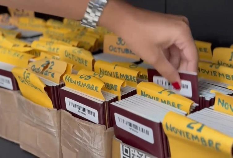 Pasaportes colombianos