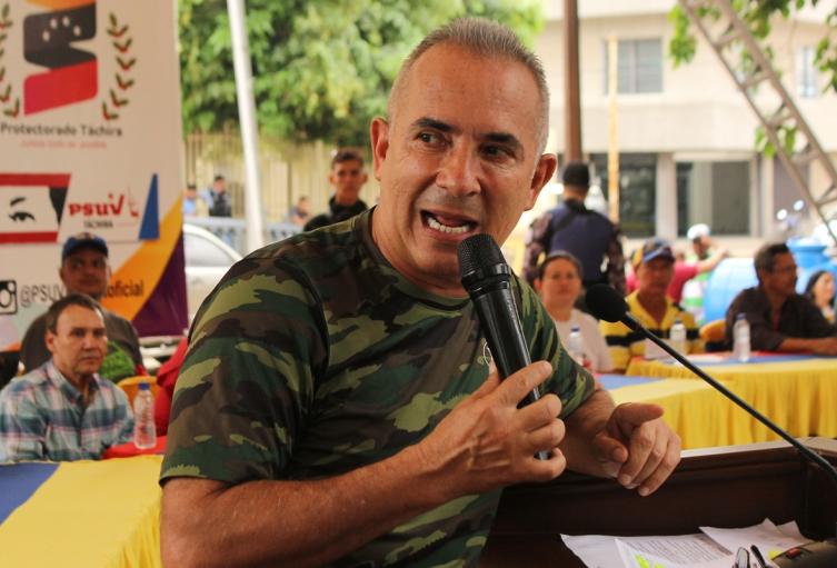 Fredy Bernal Gobernador del Táchira