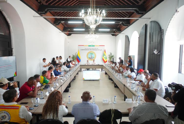 Imágenes del encuentro desde Cartagena