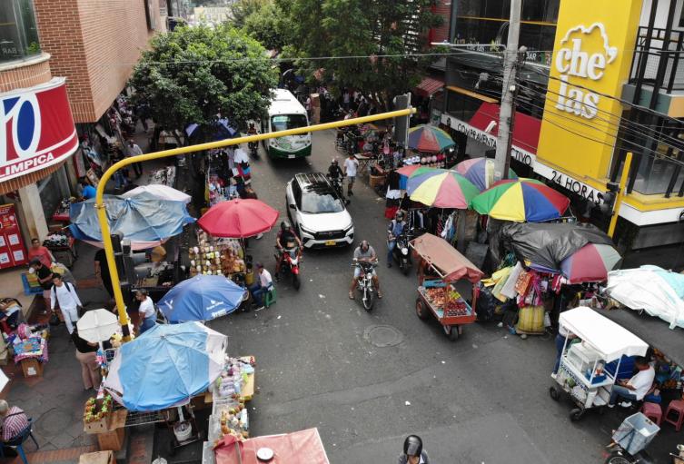 Zona céntrica de Cúcuta 