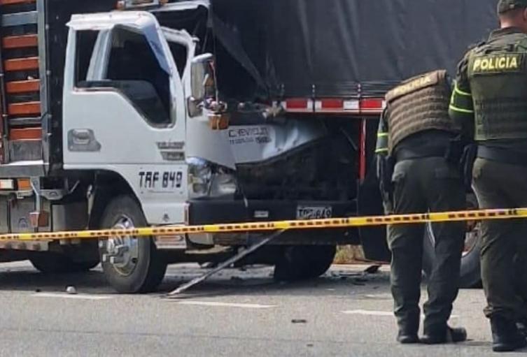 El accidente se presentó cerca del casco urbano de Lebrija