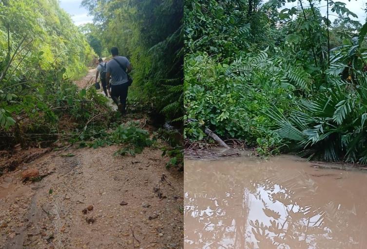 Afectaciones por lluvia en Simacota (Santander)