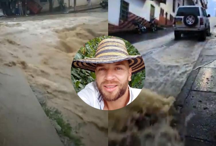 Concejal de Charalá (Santander) fue arrastrado por las lluvias en San Gil