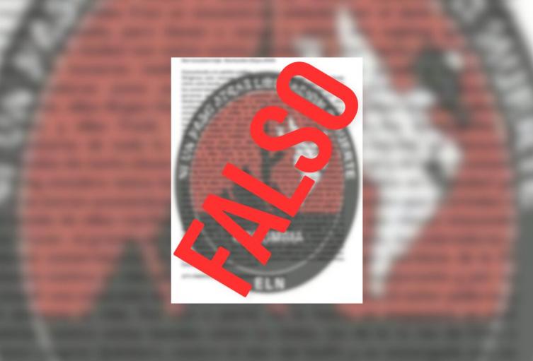 Falso panfleto en Barrancabermeja