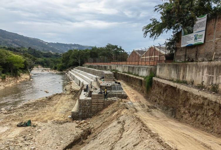 Obra de mitigación en Centroabastos