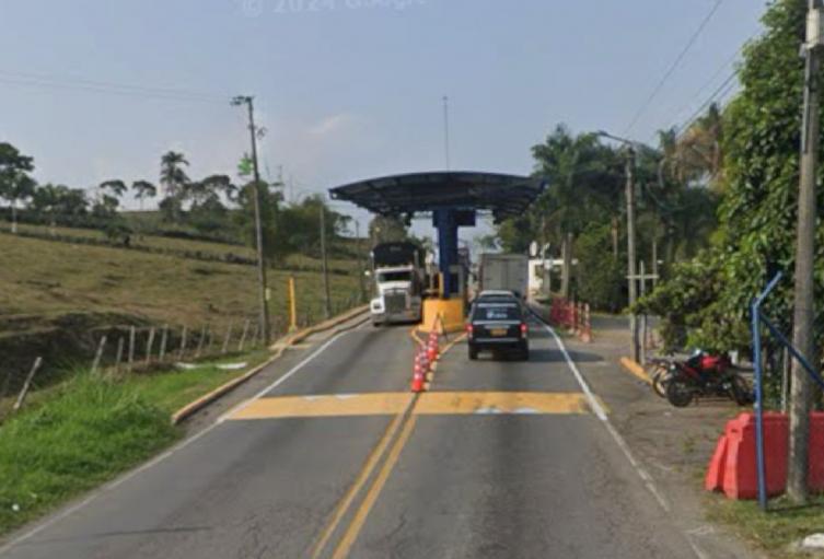 Peaje de Oiba (Santander)