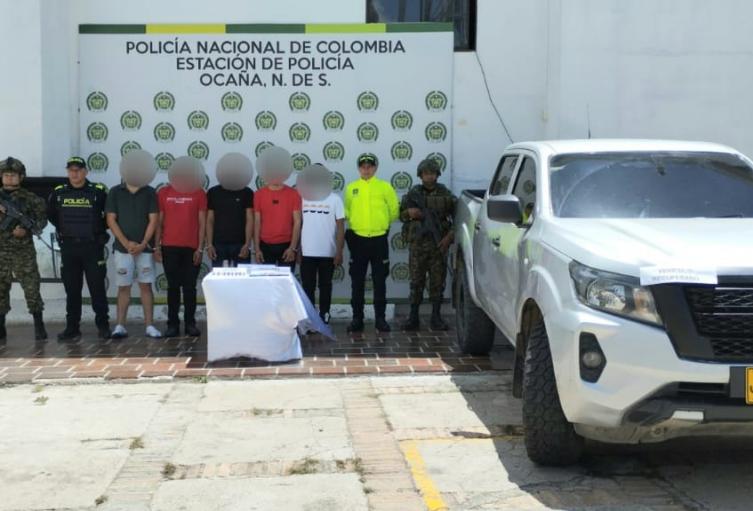 Capturadas cinco personas en Ocaña