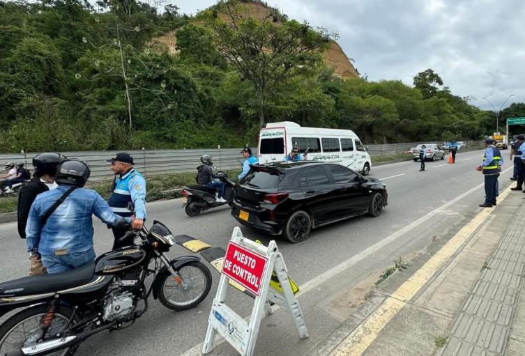 Control de tránsito de Bucaramanga