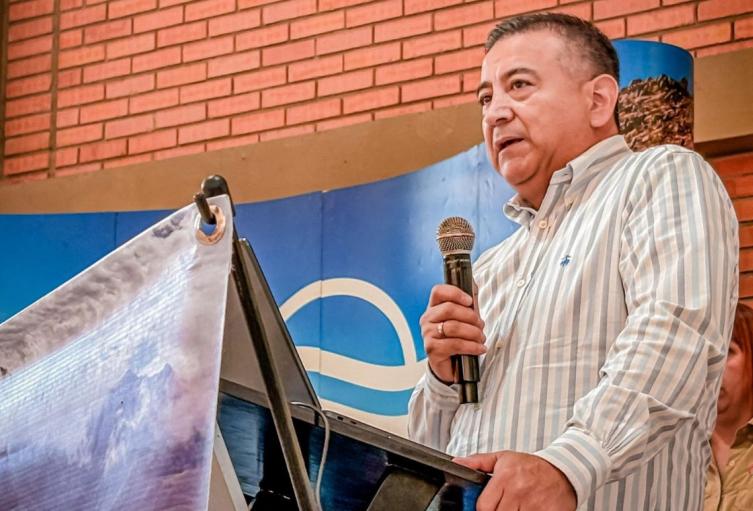 Juan Carlos Suárez Muñoz, gerente general del Acueducto Metropolitano de Bucaramanga