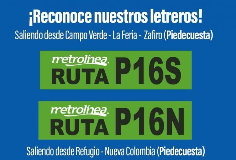 Nuevas rutas de Metrolínea en Piedecuesta