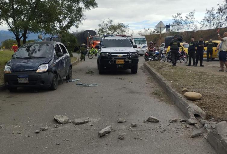 Ataque contra la policía en Cúcuta