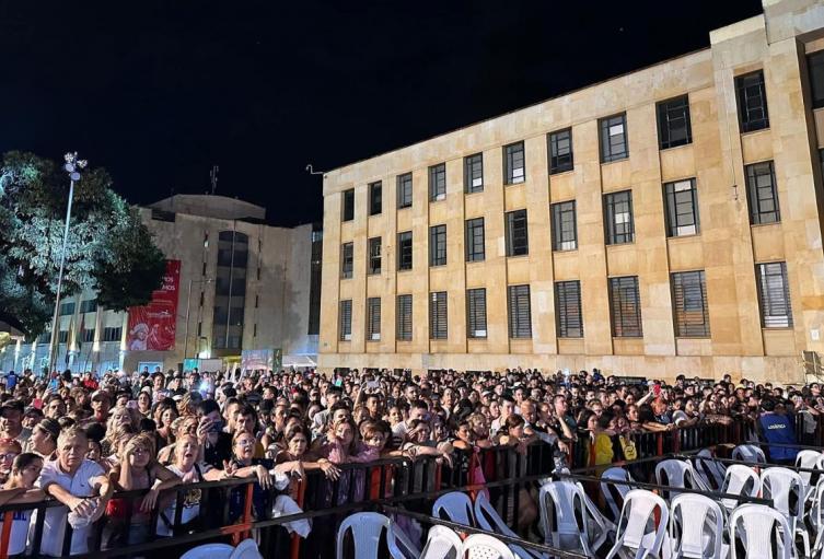 Conciertos en la plaza cívica Luis Carlos Galán de Bucaramanga