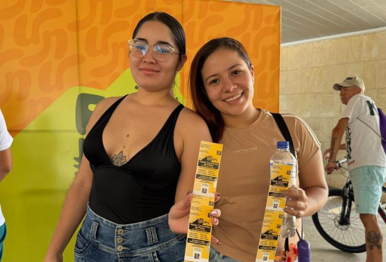 Entrega de boletas de la Feria Bonita 2025