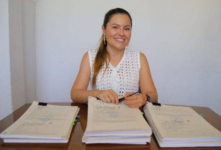 Jesica Mendoza, secretaria de Infraestructura de Santander