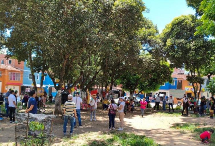 Parque barrio El Consuelo de Girón