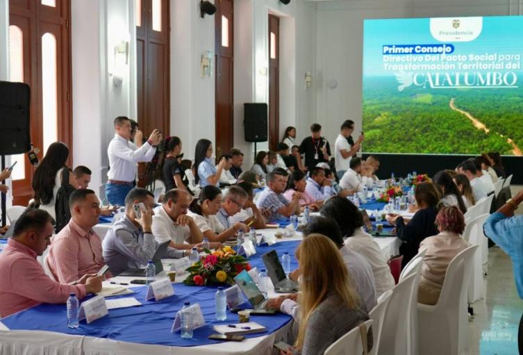 Primer Consejo Directivo del Pacto Territorial del Catatumbo Primer Consejo Directivo del Pacto Territorial del Catatumbo