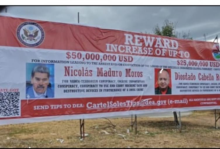 Valla en la zona de Frontera