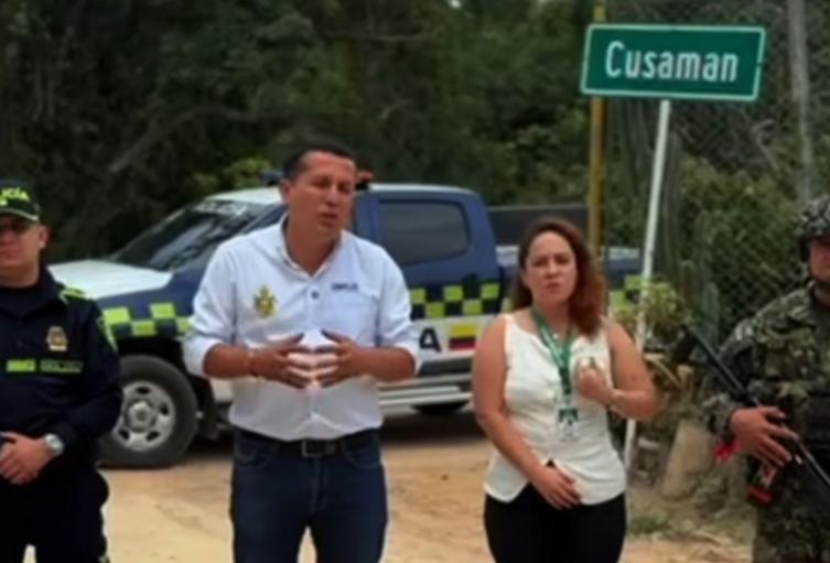 Alcalde de Lebrija desde la vereda Cusaman
