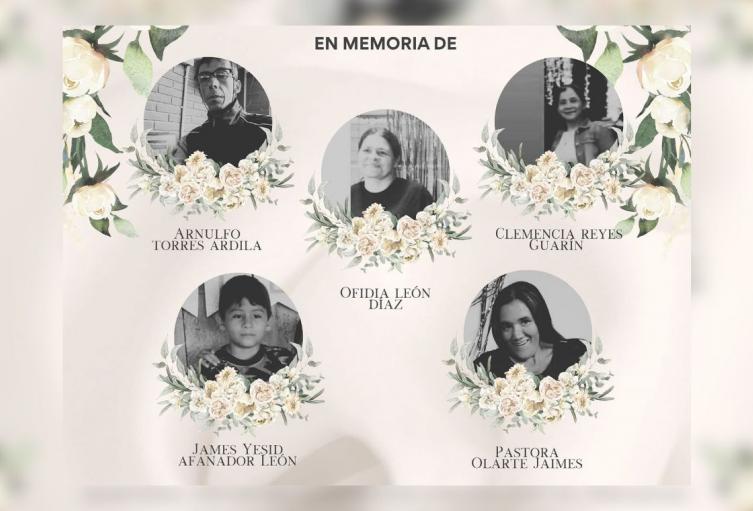 Exequias conjuntas se realizarán en Galán, Santander