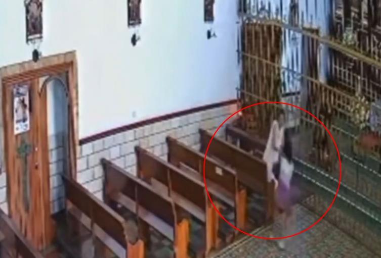 Intento de hurto en una iglesia de El Socorro