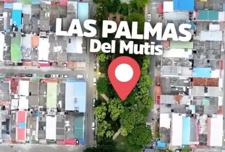 Parque Las Palmas, del barrio Mutis (Bucaramanga)