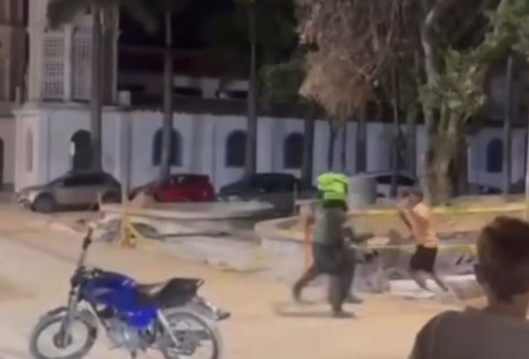 Uso de la fuerza policial en Ocaña