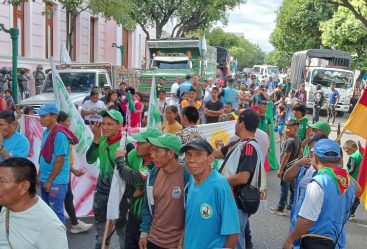Comunidad indígena Barí en Cúcuta 