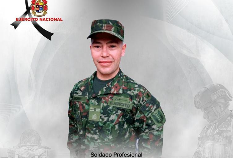 Soldado Yamid Araque asesinado en zona del Catatumbo