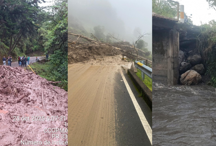 Afectaciones por lluvias en Santander | 2025