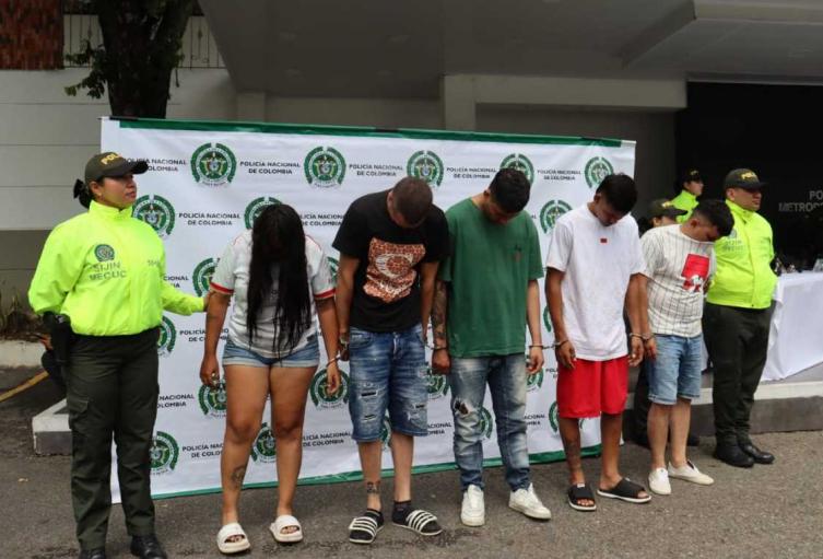 Delincuentes Capturados en Cúcuta