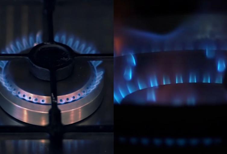 Estufa de gas natural 