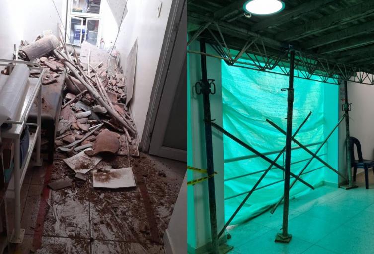 Problemas en la infraestructura del Hospital Regional de San Gil