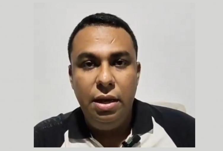 Consejero político del partido Comunes y abogado Gustavo Quintero