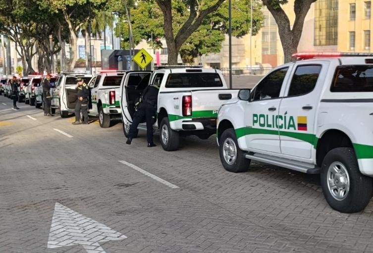 Vehículos para la Fuerza Pública en Santander